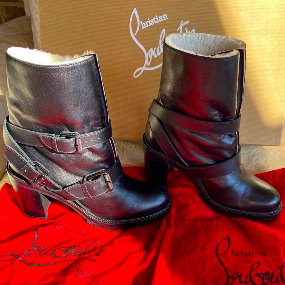 Authentic Christian Louboutin boots size 38